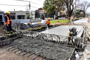 Obras en Avenida Bolivia y Avenida Italia.