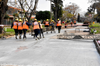 Obras en Avenida Bolivia y Avenida Italia.