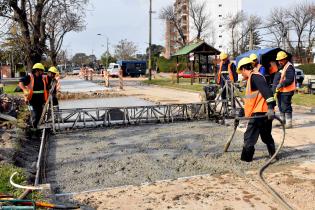 Obras en Avenida Bolivia y Avenida Italia.