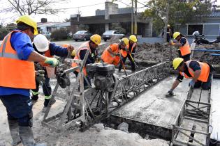 Obras en Avenida Bolivia y Avenida Italia.