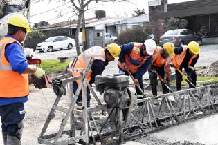 Obras en Avenida Bolivia y Avenida Italia.