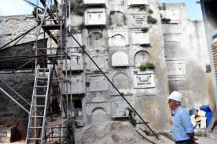 Obras en Cementerio Central