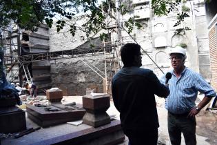 Obras en Cementerio Central