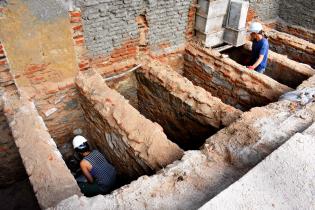 Obras en Cementerio Central