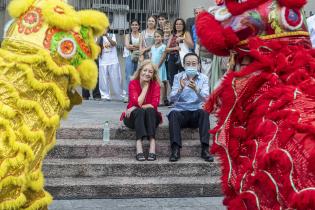  Inauguración de exposición "Entre Orientales" en el Museo de Historia del Arte