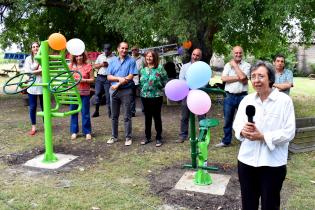 Inauguración de equipos saludables