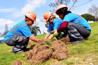 Relevamiento de obras en club Nuevo Amanecer 