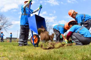 Relevamiento de obras en club Nuevo Amanecer 