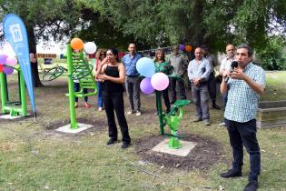 Inauguración de equipos saludables