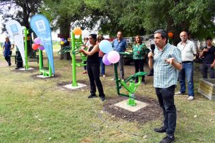 Inauguración de equipos saludables