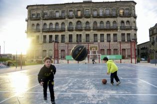 Actividades en la plaza de deportes Nº 1 en el marco del Plan ABC+ Deporte + Cultura