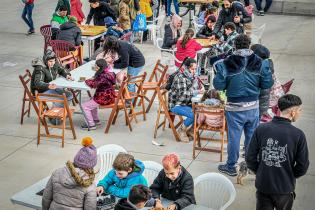 Festejos por el segundo aniversario de la creación del parque Idea Vilariño