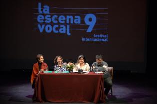 Lanzamiento « La escena vocal » en la sala Verdi Lanzamiento « La escena vocal » en la sala Verdi