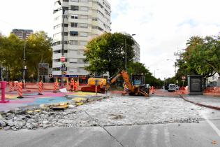 Avance de obras en Av. Dr Manuel Albo Avance de obras en Av. Dr Manuel Albo