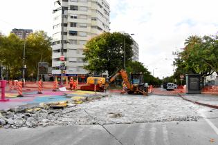 Avance de obras en Av. Dr Manuel Albo 