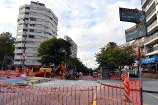 Avance de obras en Av. Dr Manuel Albo Avance de obras en Av. Dr Manuel Albo