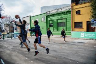 Actividades en plaza Líber Seregni en el marco del Plan ABC + Deporte y Cultura