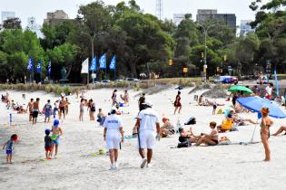 Seguridad en playas de Montevideo