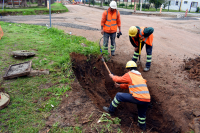 Recorrida por obras en calle Berinduague