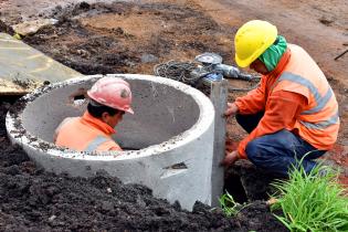 Recorrida por obras en calle Berinduague