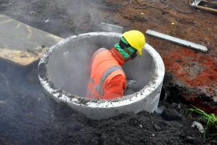 Recorrida por obras en calle Berinduague