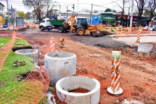 Recorrida por obras en calle Berinduague