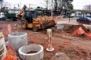 Recorrida por obras en calle Berinduague