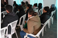 	Curso de manipulación de alimentos en el Salón Comunal Las Piedras del barrio 1º de Mayo	