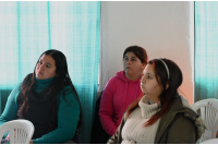 	Curso de manipulación de alimentos en el Salón Comunal Las Piedras del barrio 1º de Mayo	