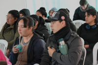 	Curso de manipulación de alimentos en el Salón Comunal Las Piedras del barrio 1º de Mayo	