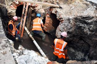 Obras de Saneamiento en Red Arteaga