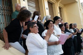 Festival callejero: Grecia tomada en el marco de los 25 años de la reapertura del Centro Cultural Florencio Sánchez 