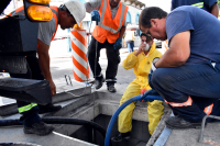 Obras de Saneamiento en Red Arteaga La Paz y Minas