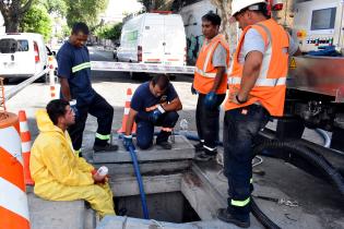 Obras de Saneamiento en Red Arteaga La Paz y Minas