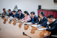 Visita de la delegación de la provincia de Hubei ,China