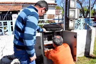 Nuevos semáforos en Av. San Martín y Rancagua