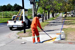 Nuevos semáforos en Av. San Martín y Rancagua Nuevos semáforos en Av. San Martín y Rancagua