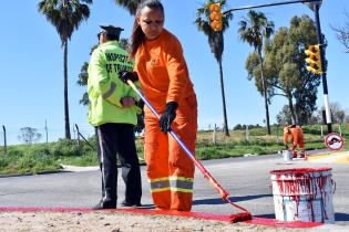 Nuevos semáforos en Av. San Martín y Rancagua