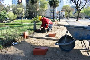 Obras en Parque Rodó