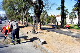 Obras en Parque Rodó