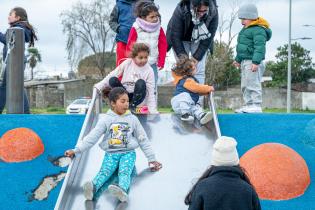 Festejos por el segundo aniversario de la creación del parque Idea Vilariño