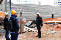 Avance de obras en Plaza de la Diversidad