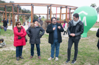 Inauguración de obras del presupuesto participativo en el Parque Baroffio