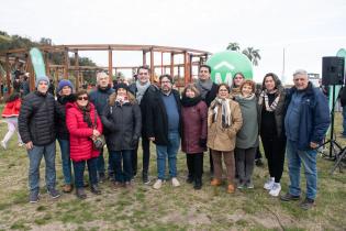 Inauguración de obras del presupuesto participativo en el Parque Baroffio Inauguración de obras del presupuesto participativo en el Parque Baroffio