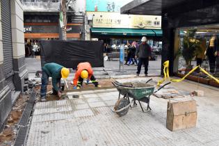 Avance de obras en Plaza de la Diversidad