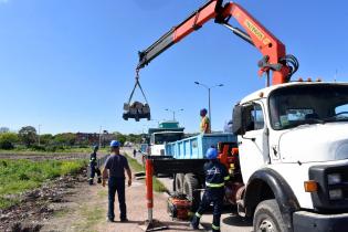 Erradicación de basural en José Batlle y Ordóñez y Privada