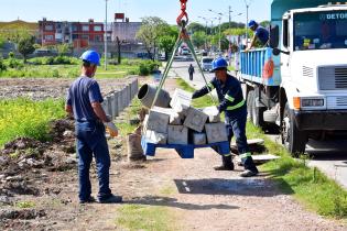 Erradicación de basural en José Batlle y Ordóñez y Privada