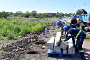 Erradicación de basural en José Batlle y Ordóñez y Privada