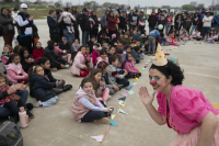 Festejos por el 4º aniversario del parque Idea Vilariño