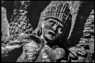 El ángel de la historia, iglesia de San Hipólito, centro histórico de Ciudad de México, México, año 1994 El ángel de la historia, iglesia de San Hipólito, centro histórico de Ciudad de México, México, año 1994